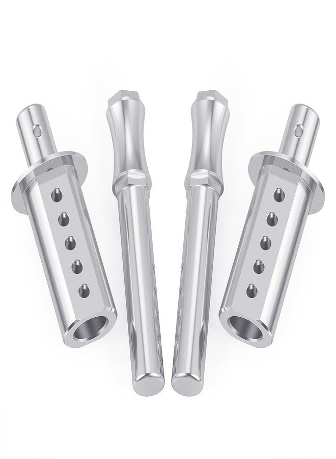 MORFUM RC Car Front Shell Holder Column Mounts Aluminum Front Body Post Set with Screws Compatible with 1/7 HOBAO VTE2 RC Car - Image 4
